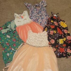 Casual Pink and Cream Dress with Elegant Style